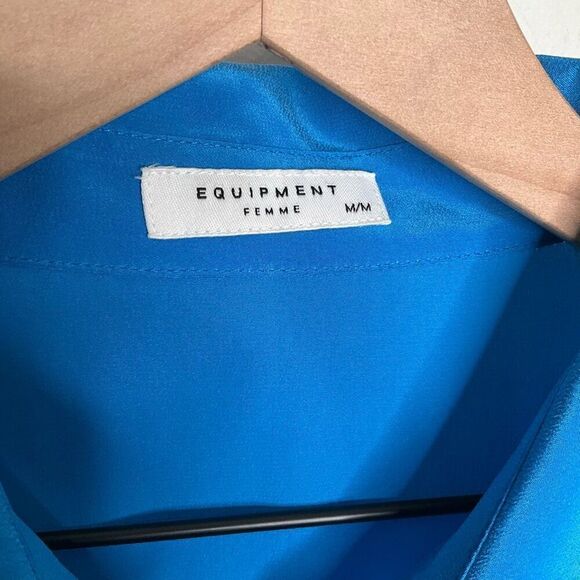 Equipment Silke Button Down Tank Top - Picture 4 of 6